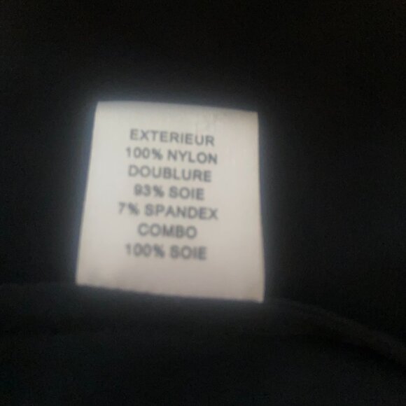 Diane Von Furstenberg Long Sleeve Black Floral Lace Dress Size 10 K13 - Picture 4 of 4